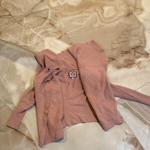 Women's xs juicy couture cashmere blend Pink Cardigan